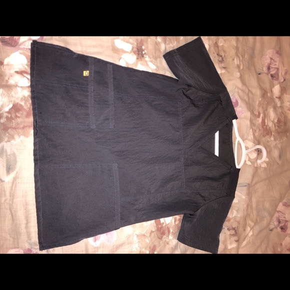 Grey Scrub Top - Picture 2 of 3